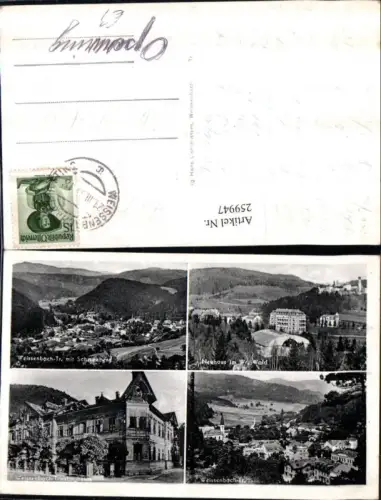 259947,Weissenbach an d. Triesting Totale Triestingheim Neuhaus Mehrbildkarte