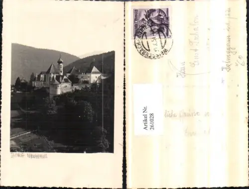 261028,Burg Neuhaus b. Weissenbach an d. Triesting
