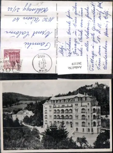 261119,Neuhaus im Wienerwald Kurhotel d'Orange
