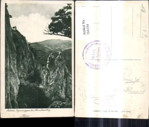 266184,Peilstein Cimone geg. d. Almesbrunnberg b. Altenmarkt Weißenbach