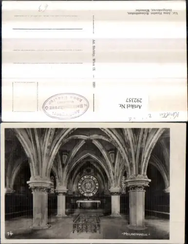 292357,Heiligenkreuz Stift Saal Innenansicht
