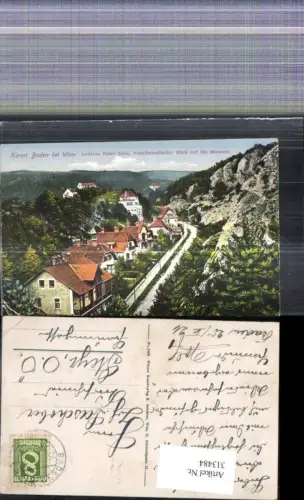 313484,Baden b. Wien Andreas Hofer Zeile Putschanerlucke Blick a. d. Museum