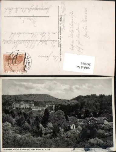 366896,Alland im Gebirge Heilanstalt