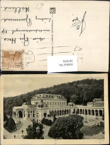 387058,Baden b. Wien Kurhaus