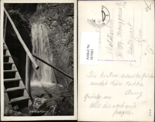 387083,Steinwandklamm b. Weissenbach Furth an d. Triesting Wasserfall