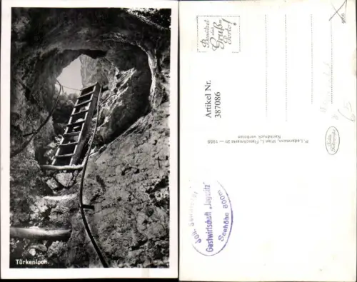 387086,Türkenloch b. Weissenbach Furth an d. Triesting Leiter