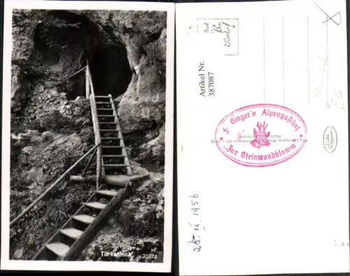 387087,Türkenloch Leiter Höhle b. Weissenbach Furth an d. Triesting