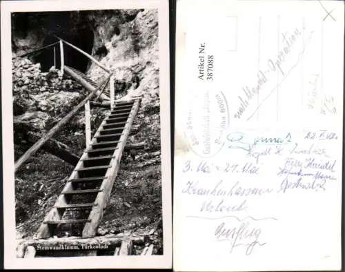 387088,Steinwandklamm Türkenloch Höhle b. Weissenbach Furth an d. Triesting
