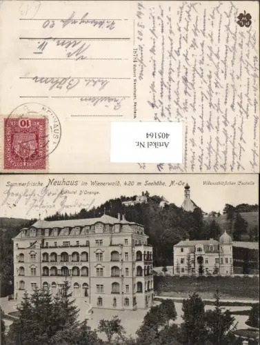 405164,Neuhaus im Wienerwald Kurhotel Orange Villenschlösschen Castella