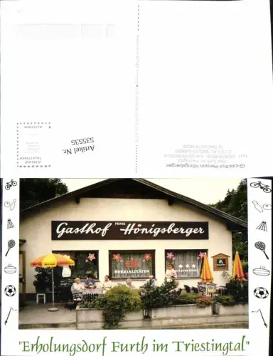 535535,Furth bei Weißenbach a.d. Triesting Gasthaus Hönigsberger 1975