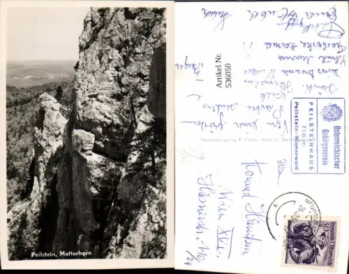 536050,Peilstein bei Neuhaus Alland Nöstach Altenmarkt a.d. Triesting