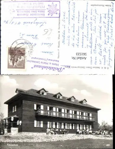 561533,Foto Ak Peilsteinhaus Neuhaus Triestingtal Weissenbach an der Triesting