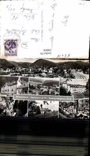 590836,Mehrbild Ak Weissenbach an der Triesting Neuhaus Steinwandklamm