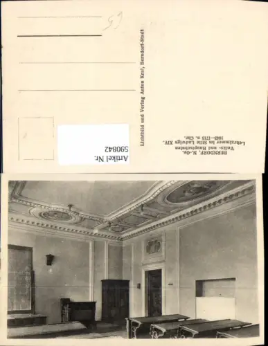 590842,Berndorf Volks u. Hauptschule Lehrzimmer Innen Interieur