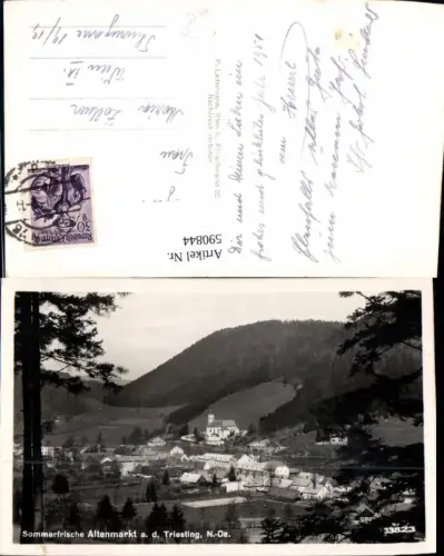590844,Foto Ak Altenmarkt a. d. Triesting Totale