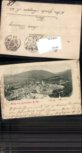 697351 Gruss aus Pottenstein 1900 pub Ledermann 366