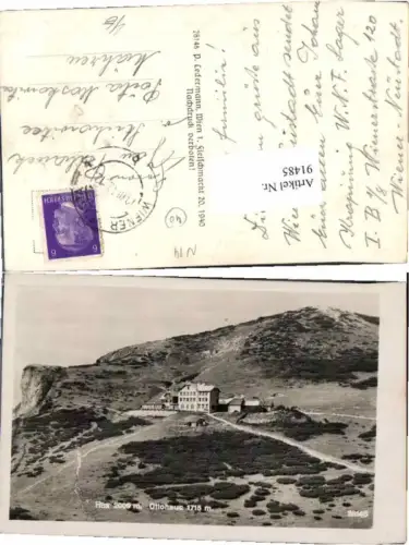 91485,Rax Reichenau Ottohaus 1940