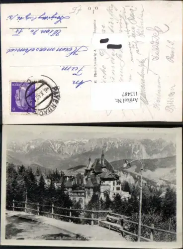 113487,Semmering Südbahnhotel m. Raxalpe Rax 1942 Hotel