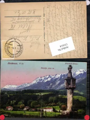 131614,Reichenau a.d. Rax Wartholz Kreuz 1918