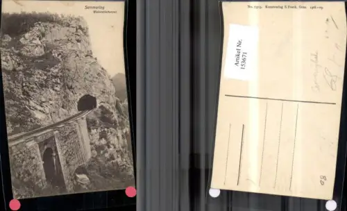 153671,Semmering Weinzetteltunnel Eisenbahn Zug Semmeringbahn