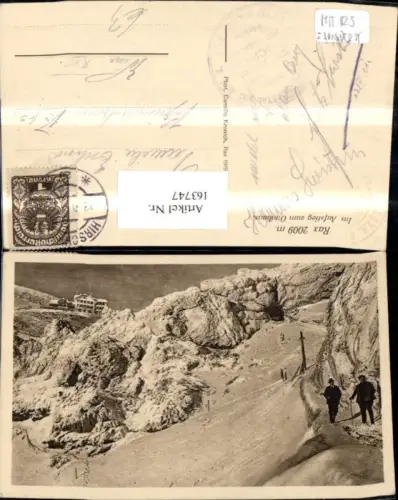 163747,Rax i. Aufstieg z. Ottohaus Hirschwang