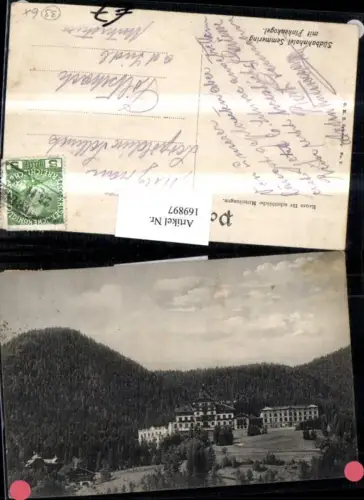 169897,Semmering Südbahnhotel m. Pinkenkogel