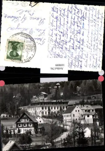 169899,Mönichkirchen Gasthof Alpenhotel Lang Ortsansicht