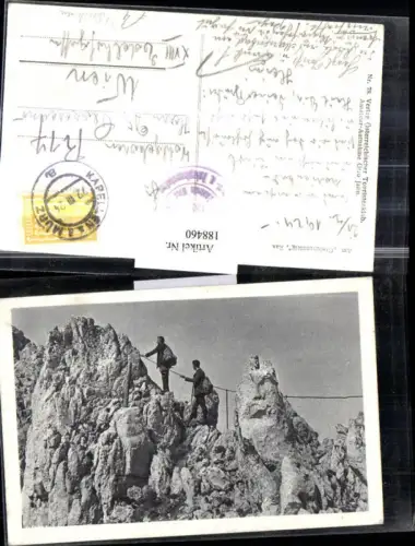 188460,Rax Am Gretchensteig b. Reichenau Wanderer Bergsteiger