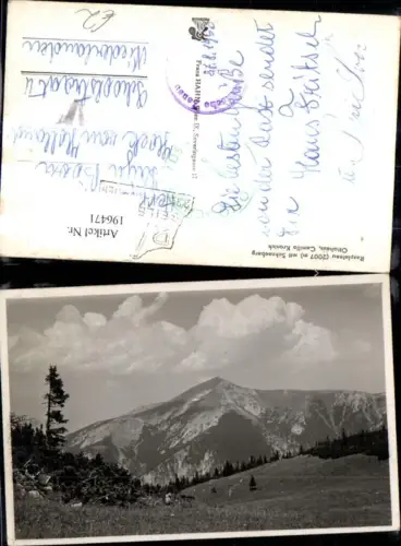 196471,Raxplateau m. Schneeberg Ottohaus Camillo Kronich b. Puchberg