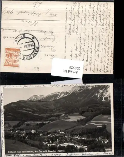 220526,Edlach b. Reichenau Totale m. Raxalpe