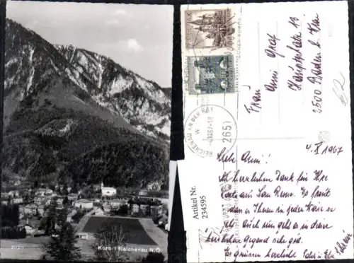 234595,Reichenau a. d. Rax Teilansicht