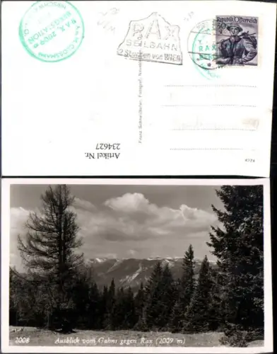 234627,Ausblick v. Gahns geg. Rax b. Payerbach