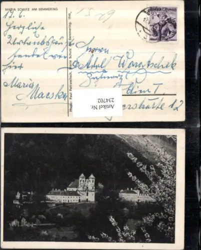234702,Maria Schutz am Semmering Kirche