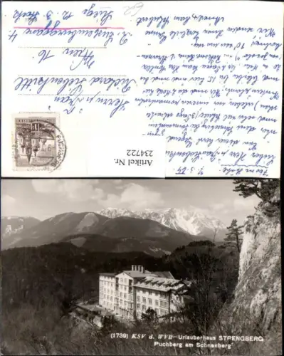 234722,Urlauberhaus Strengberg b. Puchberg am Schneeberg