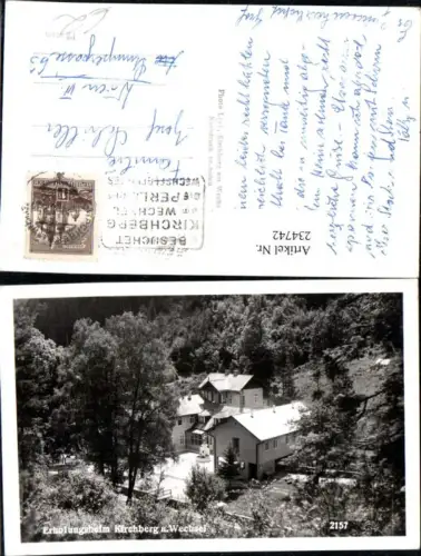 234742,Erholungsheim Kirchberg am Wechsel