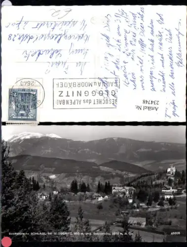 234748,Schlagl b. Gloggnitz Totale geg. Schneeberg