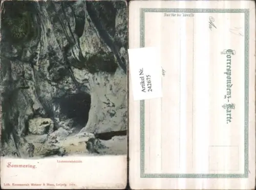 242675,Semmering Lichtensteinhöhle