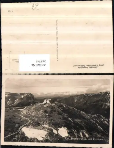 242746,Rax Habsburghaus m. Gamseck b. Reichenau