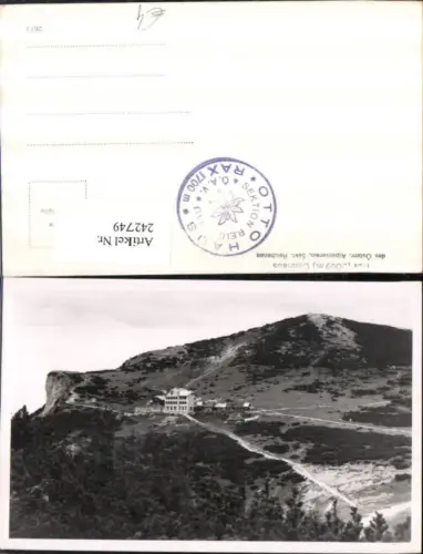 242749,Rax Ottohaus b. Reichenau