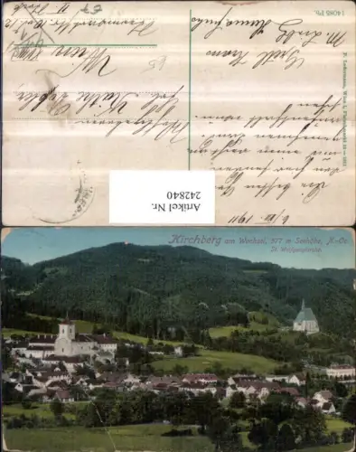 242840,Kirchberg am Wechsel Totale m. St. Wolfgangskirche