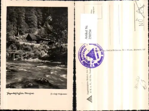 250754,Jugenschutzhütte Weichtal Partie b. Reichenau an d. Rax