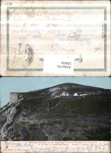 250926,Rax Erzherzog Otto-Haus b. Reichenau