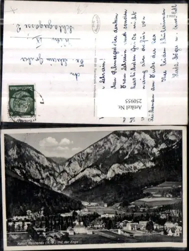 250955,Reichenau an d. Rax Teilansicht m. d. Enge