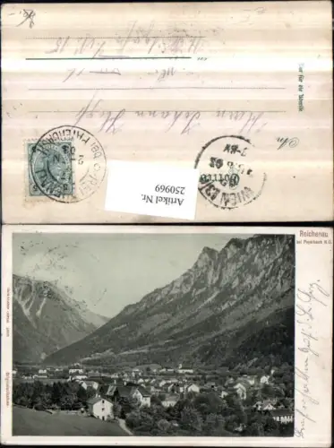 250969,Reichenau an d. Rax Totale b. Payerbach
