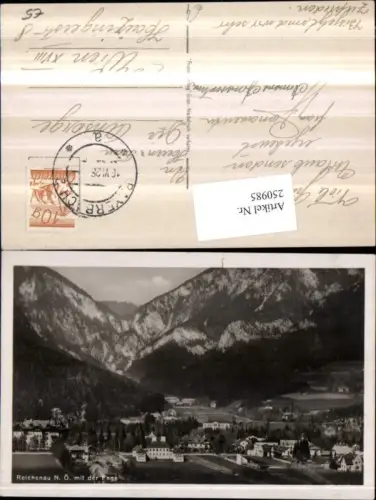 250985,Reichenau an d. Rax Teilansicht m. d. Enge