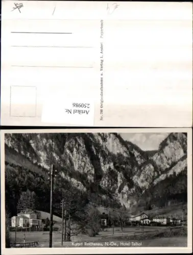 250986,Reichenau an d. Rax Hotel Talhof