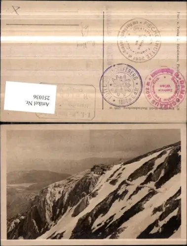 251036,Eisenbahn-Hotel am Hochschneeberg b. Puchberg