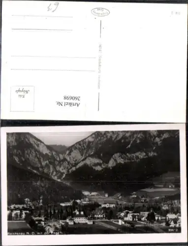 260698,Reichenau Teilansicht m. d. Enge