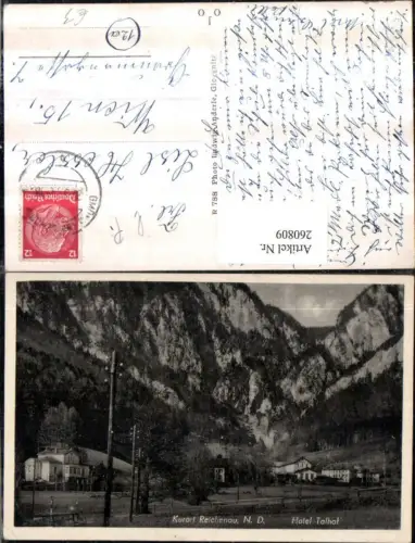 260809,Reichenau an d. Rax Hotel Talhof