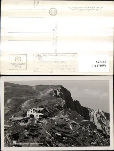 272223,Rax Habsburghaus m. Gamseck Bergkulisse b. Reichenau